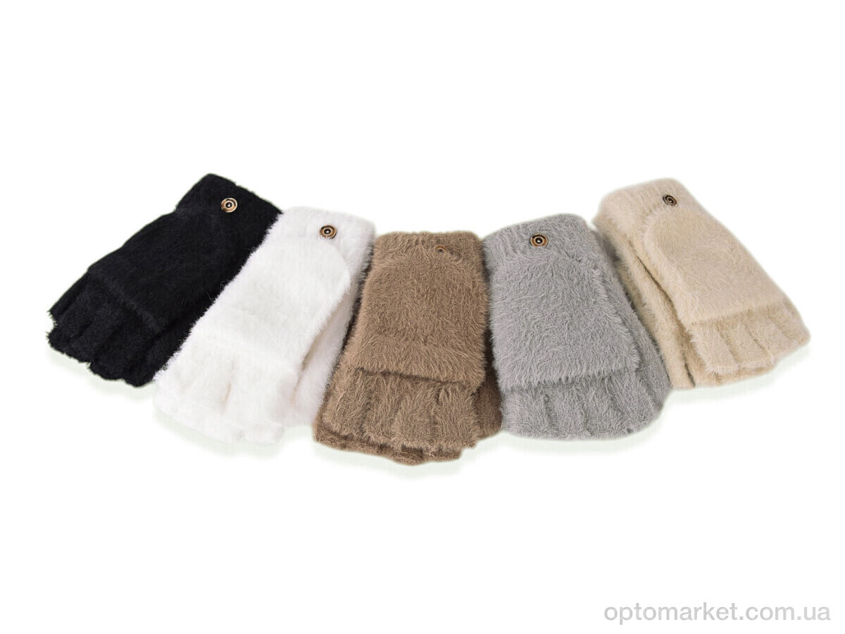 Купить Рукавиці жіночі 2355 (норка) mix Anjela мікс, фото 1