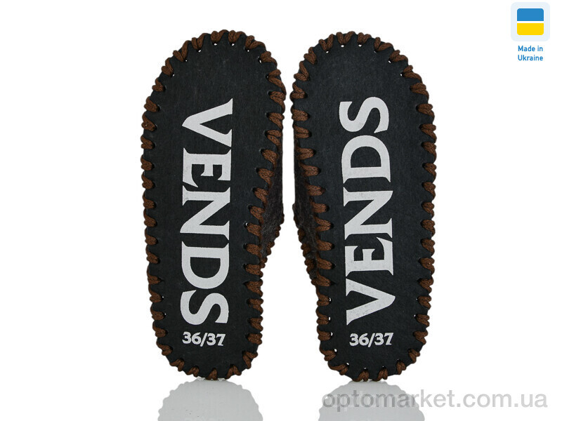 Купить Капці жіночі 235W коричневий Vends коричневий, фото 2