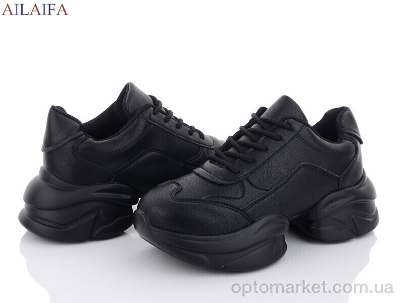 Купить Кросівки жіночі 2360 black Ailaifa чорний, фото 1