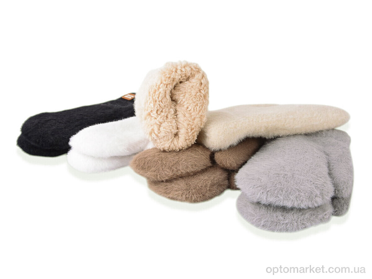 Купить Рукавиці жіночі 2362 (альпака) mix Anjela мікс, фото 2