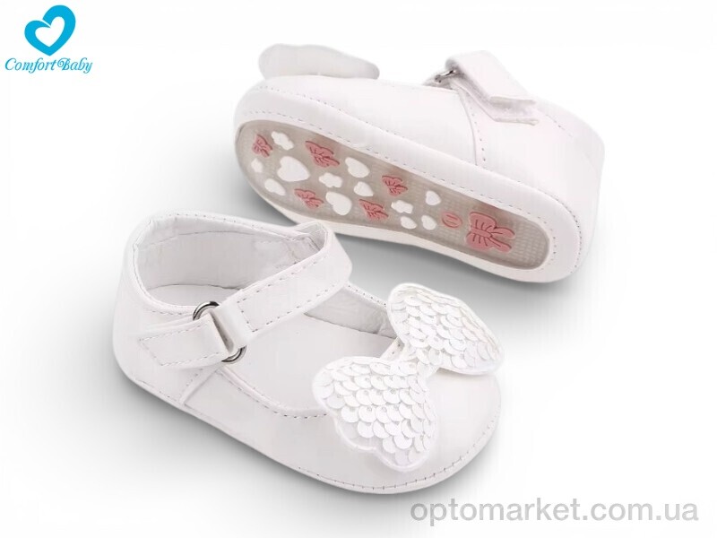 Купить Пінетки дитячі 2362 білий Comfort-baby білий, фото 1