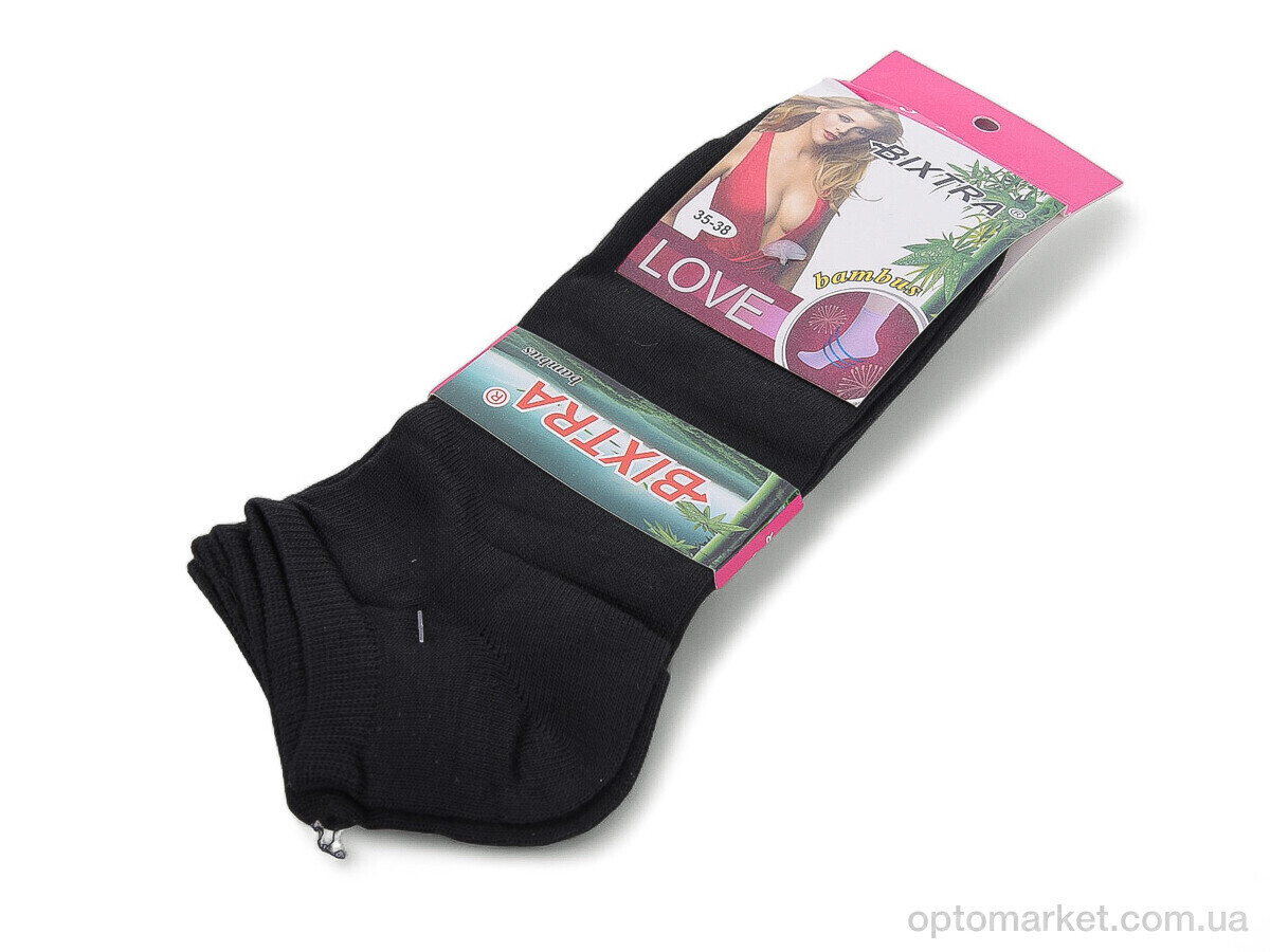 Купить Шкарпетки жіночі 236B (02089) black Bixtra чорний, фото 1