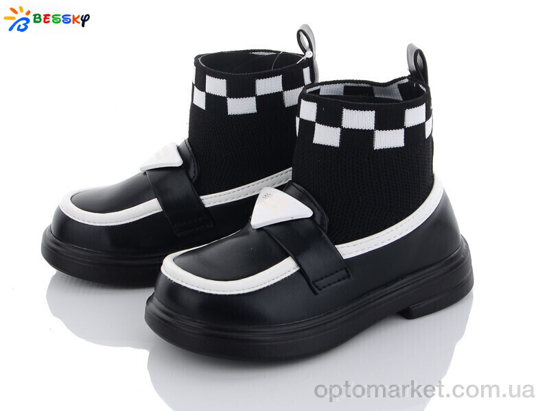 Купить Черевики дитячі 2376-1B Bessky чорний, фото 1