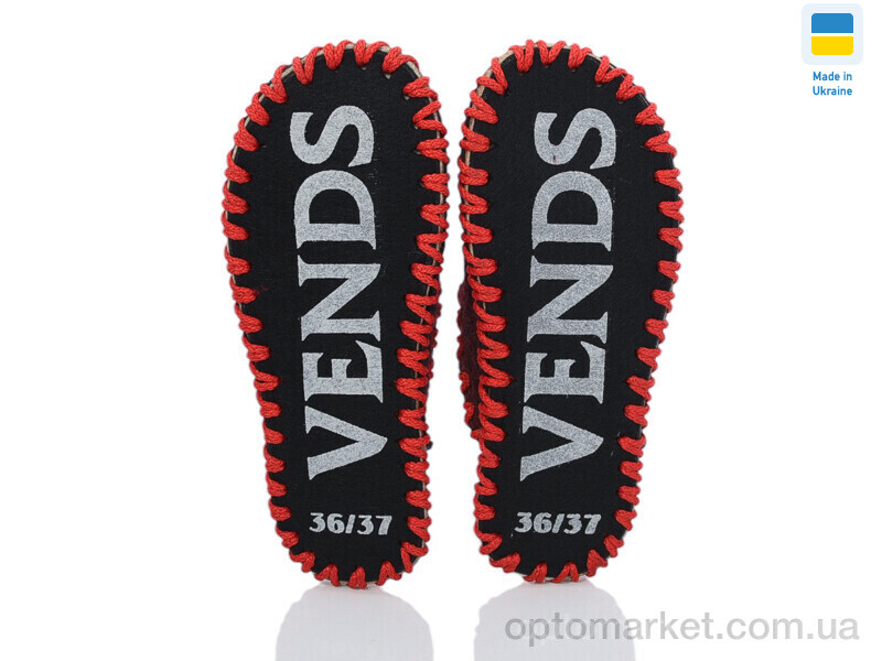 Купить Капці жіночі 237W бордо Vends бордовий, фото 3