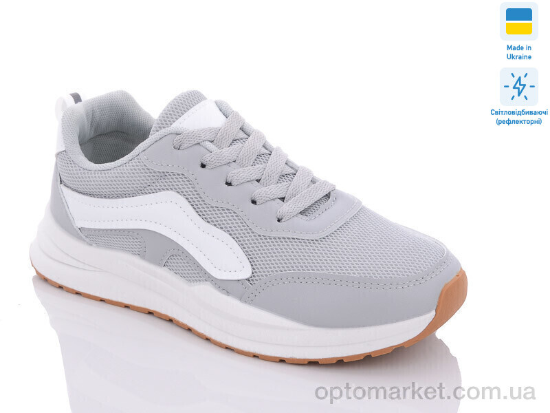 Купить Кросівки жіночі 2380-3 Swin сірий, фото 1