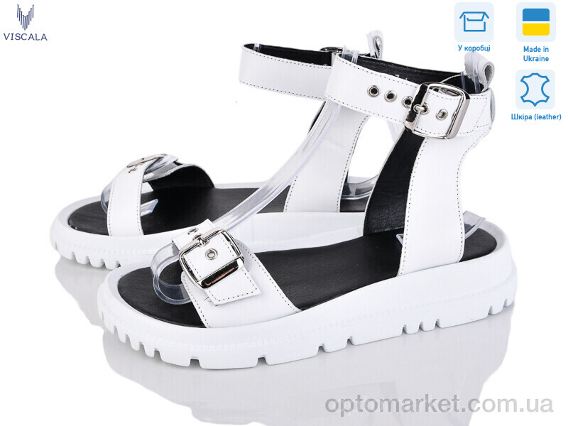 Купить Босоніжки жіночі 23811 б.ш. Viscala білий, фото 1