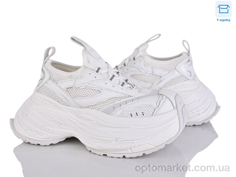 Купить Кросівки жіночі 2387 white Baafutjfga білий, фото 1