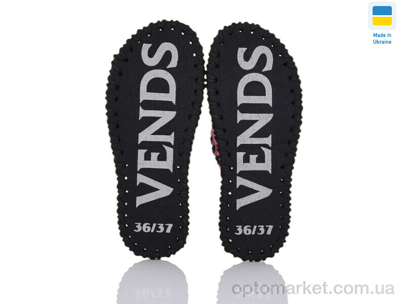 Купить Капці жіночі 238W ягідний Vends бордовий, фото 3