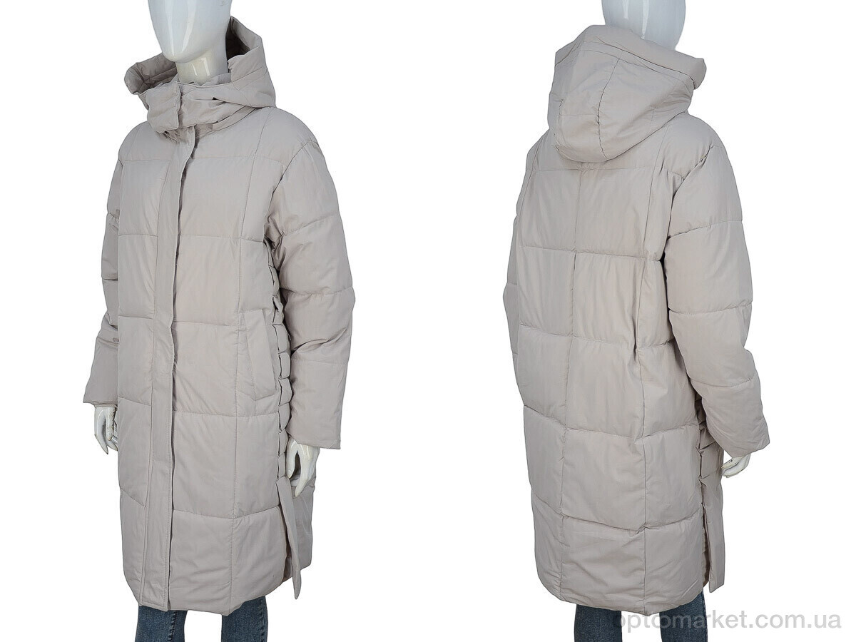 Купить Пальто жіночі 2392 beige TurnHug бежевий, фото 3
