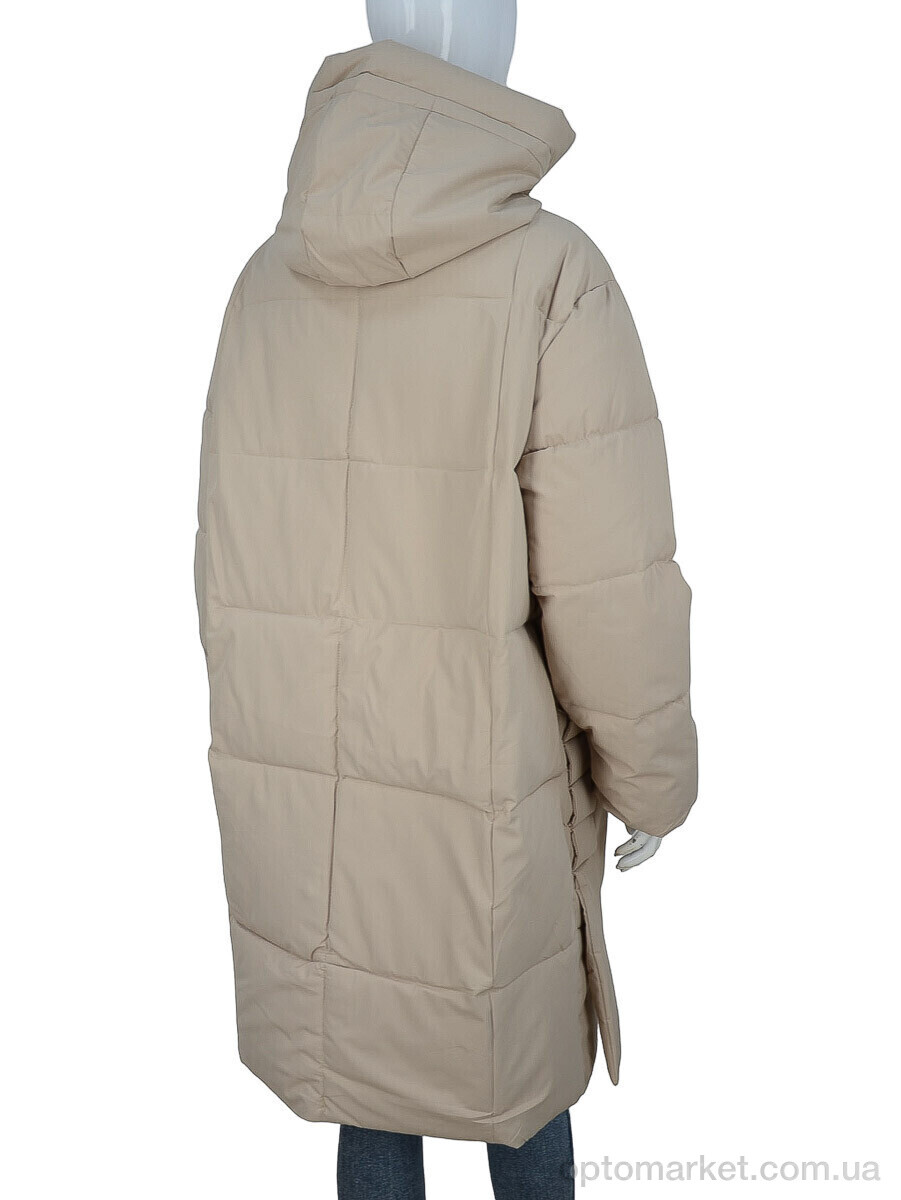 Купить Пальто жіночі 2392 d.beige TurnHug бежевий, фото 2