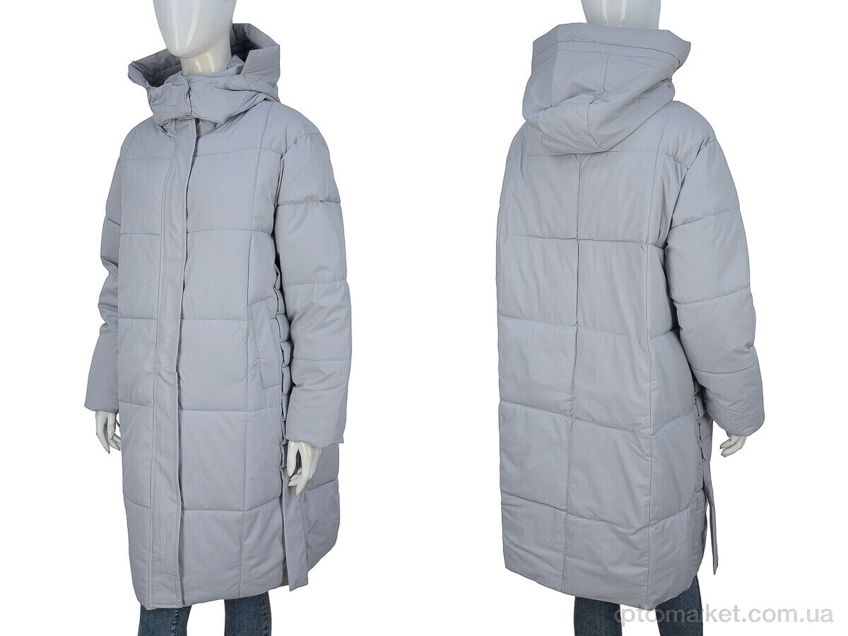 Купить Пальто жіночі 2392 grey TurnHug сірий, фото 3