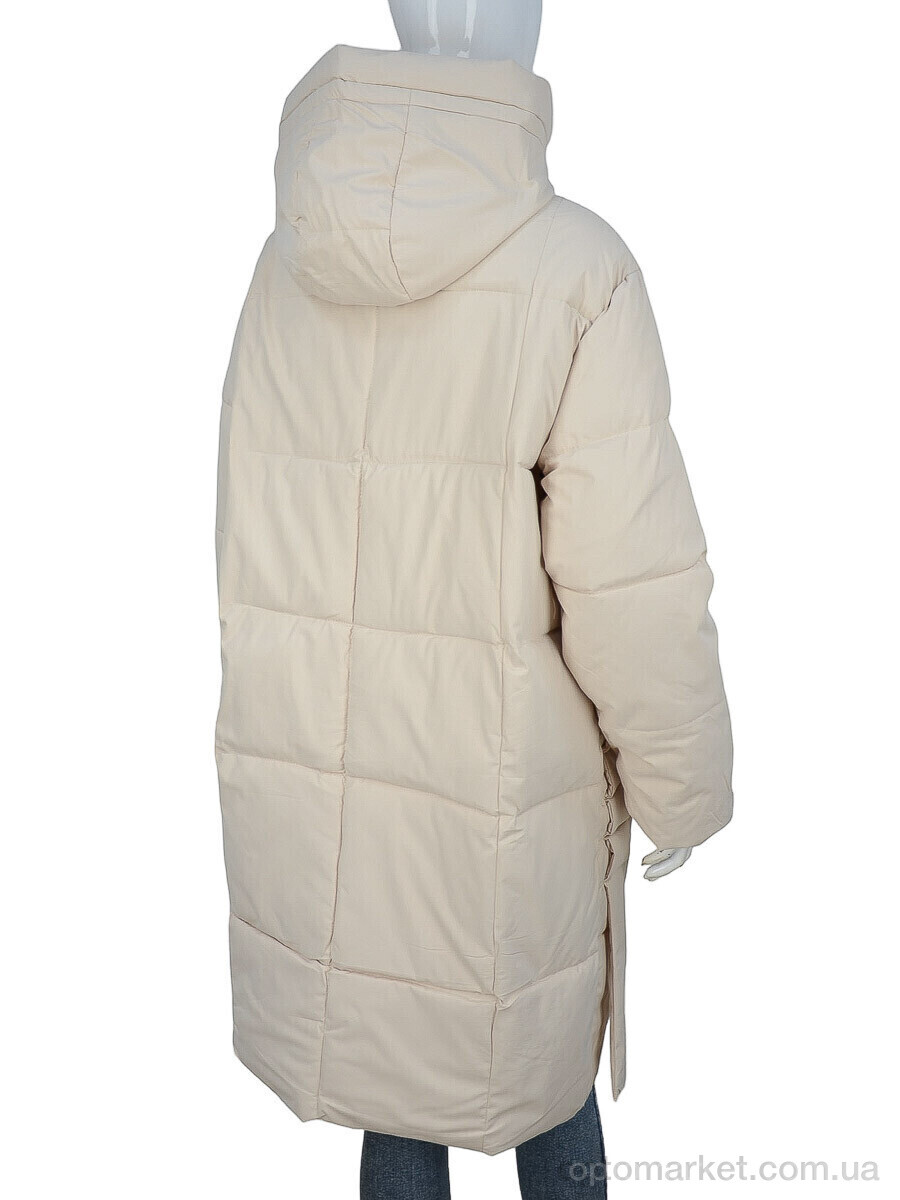 Купить Пальто жіночі 2392 l.beige TurnHug бежевий, фото 2