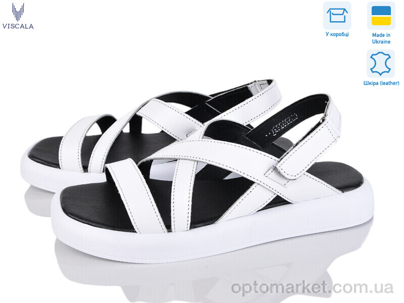 Купить Босоніжки жіночі 23938 б.ш. Viscala білий, фото 1