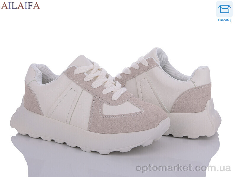 Купить Кросівки жіночі 2395-4 піна Ailaifa бежевий, фото 1