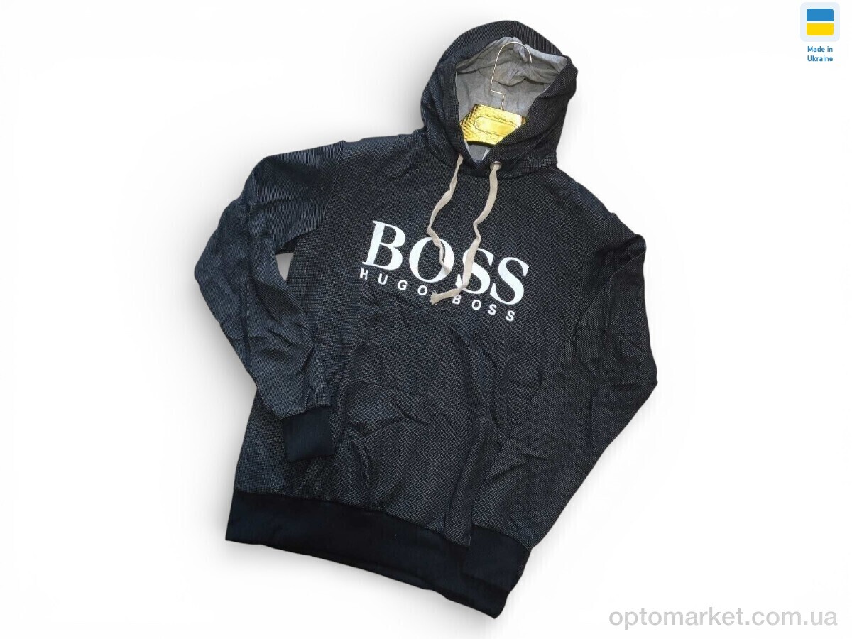 Купить Батник чоловічі 23HB чорний H.go Boss чорний, фото 2