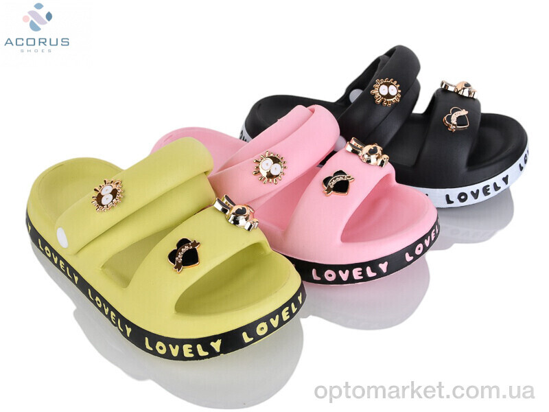 Купить Шльопанці жіночі 24-114 mix Acorus мікс, фото 1