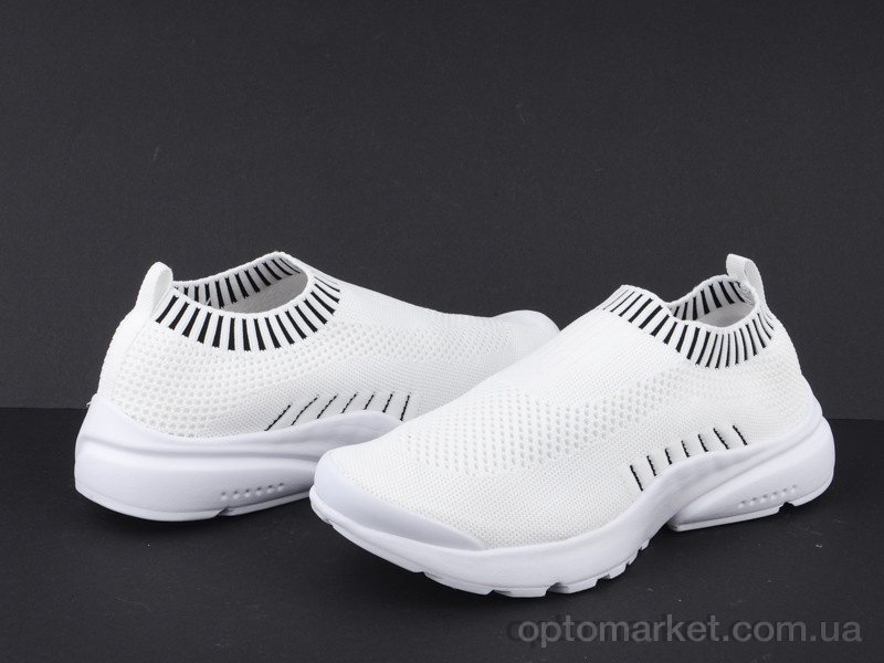 Купить Кросівки жіночі 24-125 white-black Violeta only one білий, фото 2