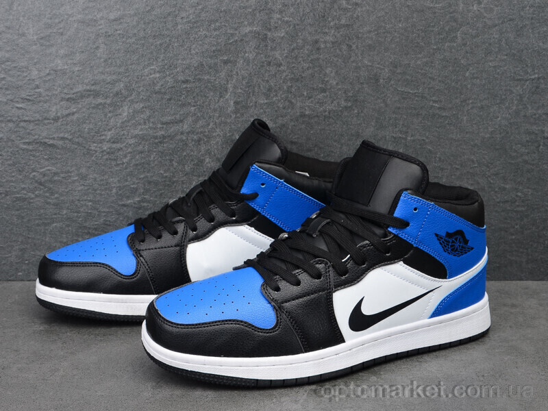 Купить Кросівки чоловічі 24-133 white-blue Wonex синій, фото 3