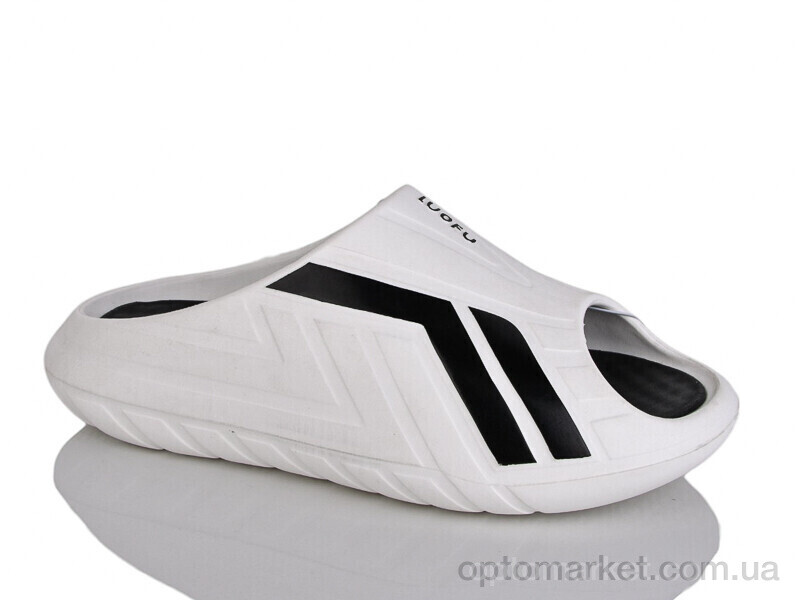 Купить Шльопанці чоловічі 24-139 білий Luofu білий, фото 1
