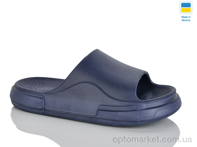Купить Шльопанці чоловічі 240 синій Крок синій, фото 1