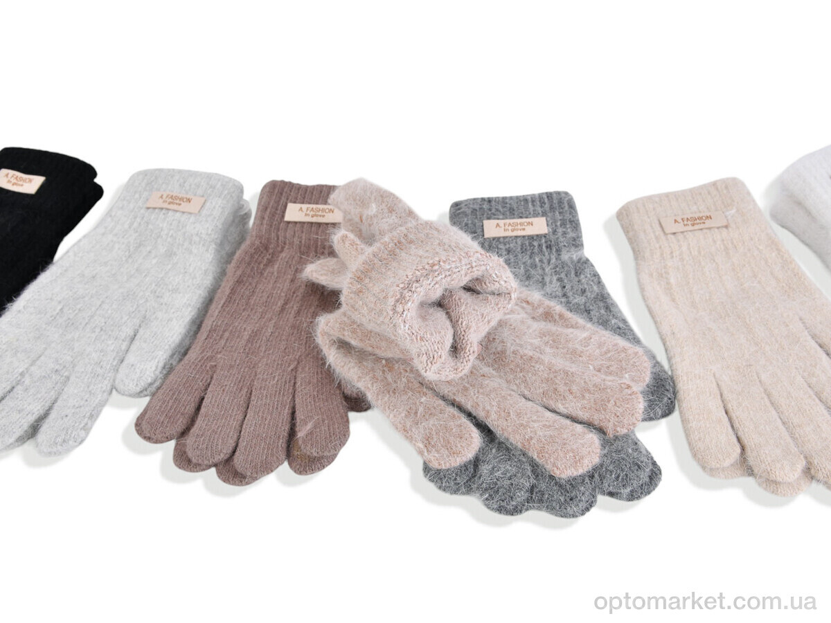 Купить Рукавички жіночі 2401 mix Anjela мікс, фото 2
