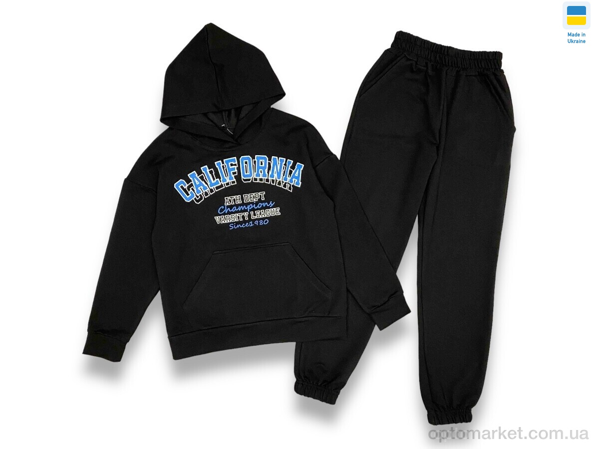 Купить Спортивний костюм дитячі 2403 black-blue (128-152) LiMa чорний, фото 1