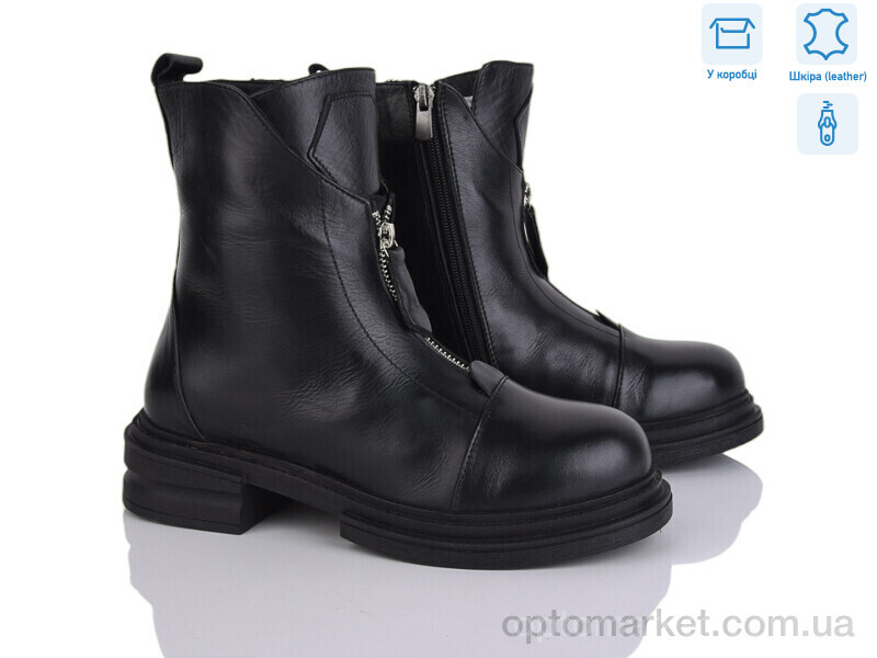 Купить Черевики жіночі 2403 чорний Mona Lisa чорний, фото 1