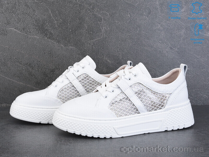 Купить Кросівки жіночі 24090-2 Jessica білий, фото 2