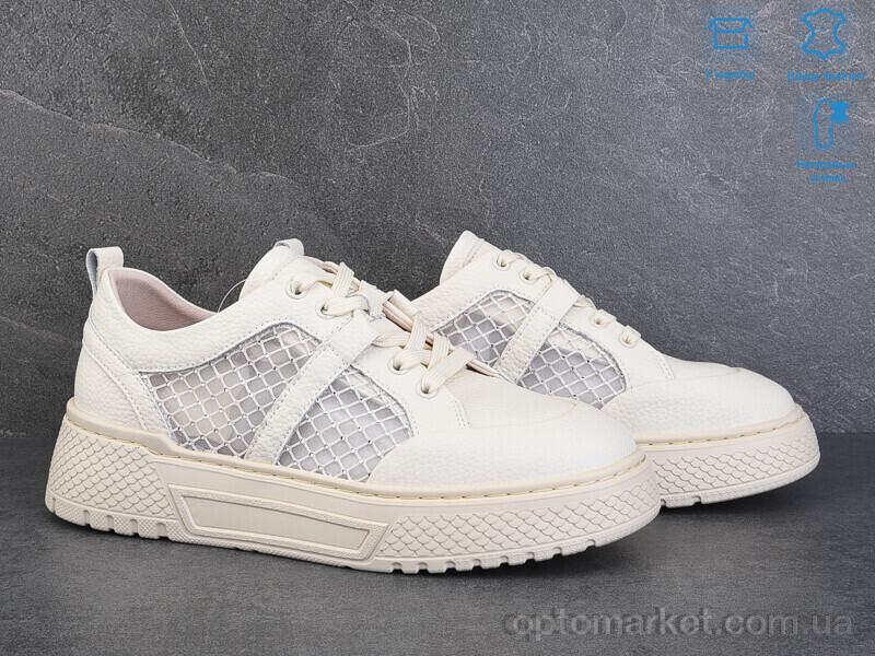 Купить Кросівки жіночі 24090-3 Jessica бежевий, фото 2