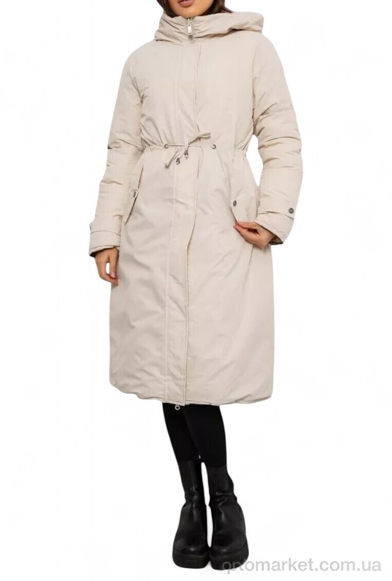 Купить Куртка жіночі 24115 бежевий Massmag бежевий, фото 2
