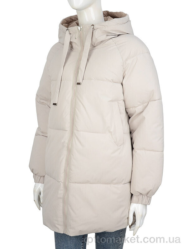 Купить Куртка жіночі 2418 beige TurnHug бежевий, фото 1