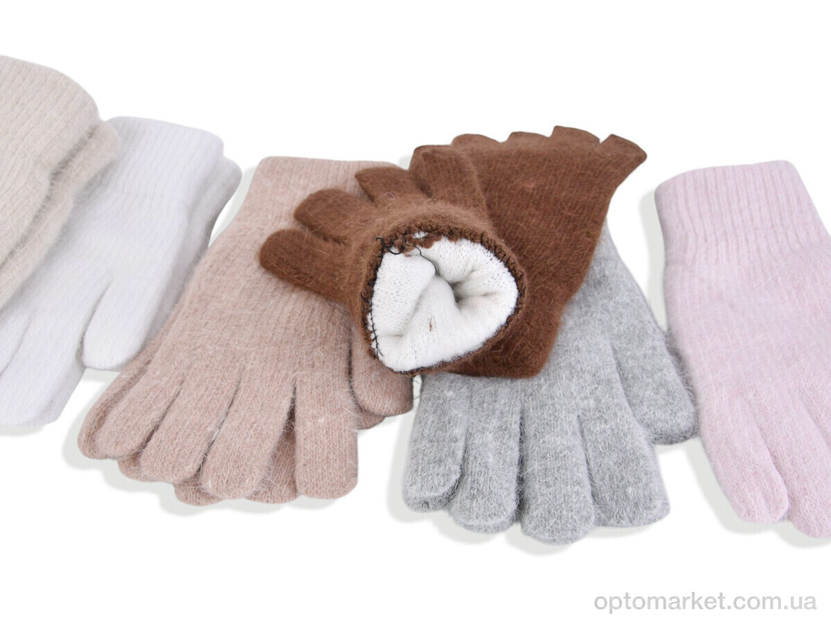 Купить Рукавички жіночі 2425 mix Anjela мікс, фото 2