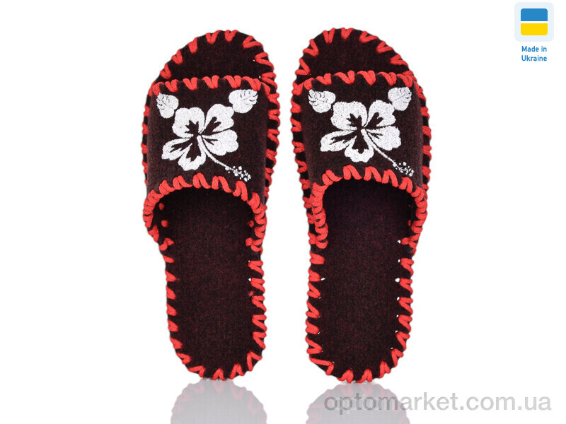 Купить Капці жіночі 242W бордо Vends бордовий, фото 1