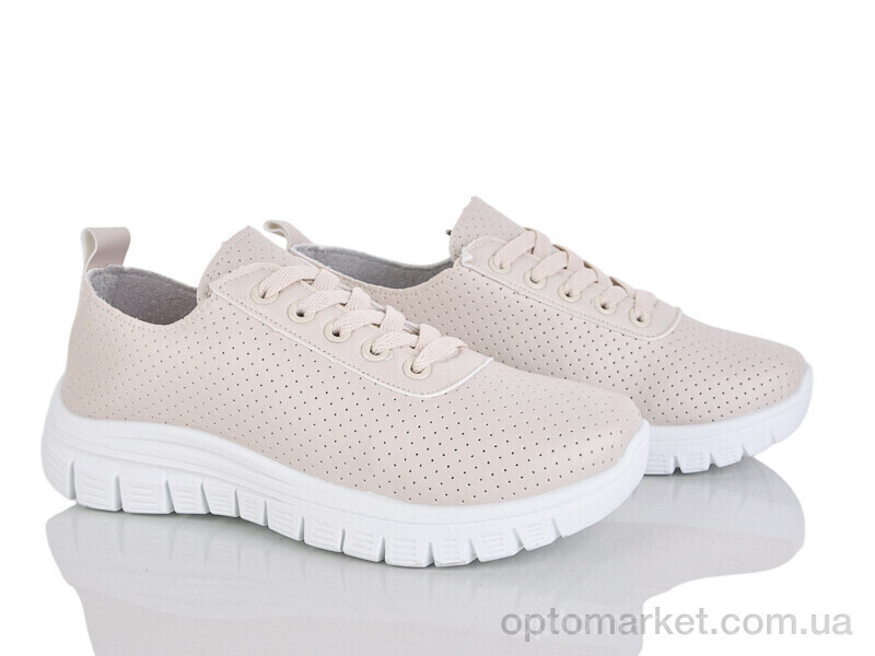 Купить Кросівки жіночі 243-39 Бабочка-Mengfuna-AESD бежевий, фото 1