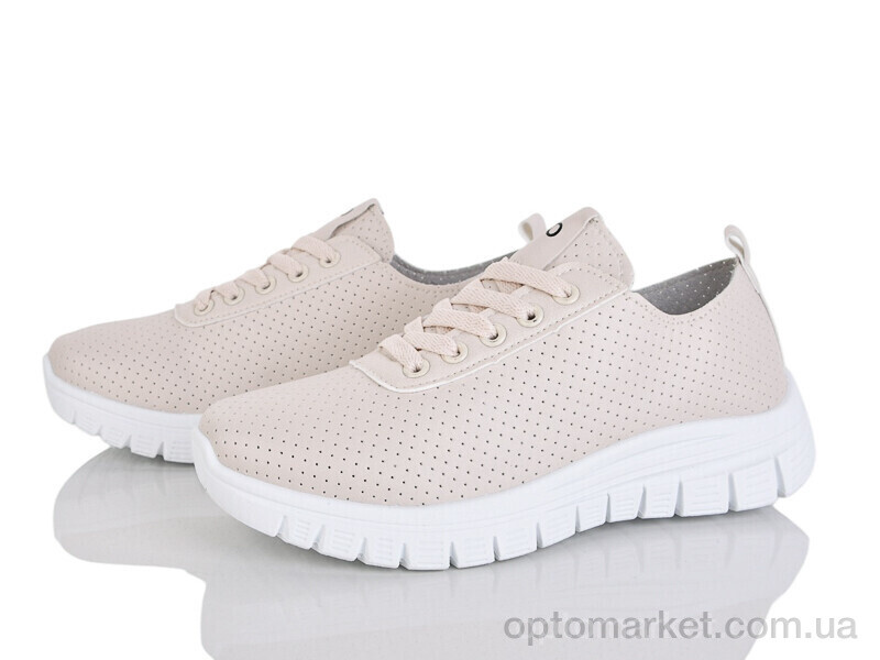 Купить Кросівки жіночі 243-43 Бабочка-Mengfuna-AESD бежевий, фото 1