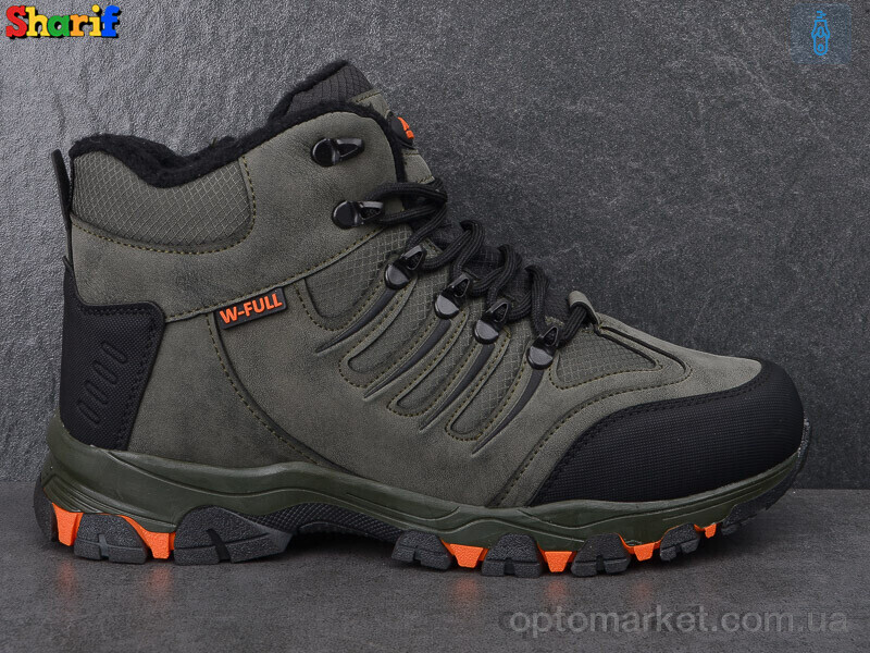 Купить Черевики чоловічі 2430-2 Wanderfull зелений, фото 2