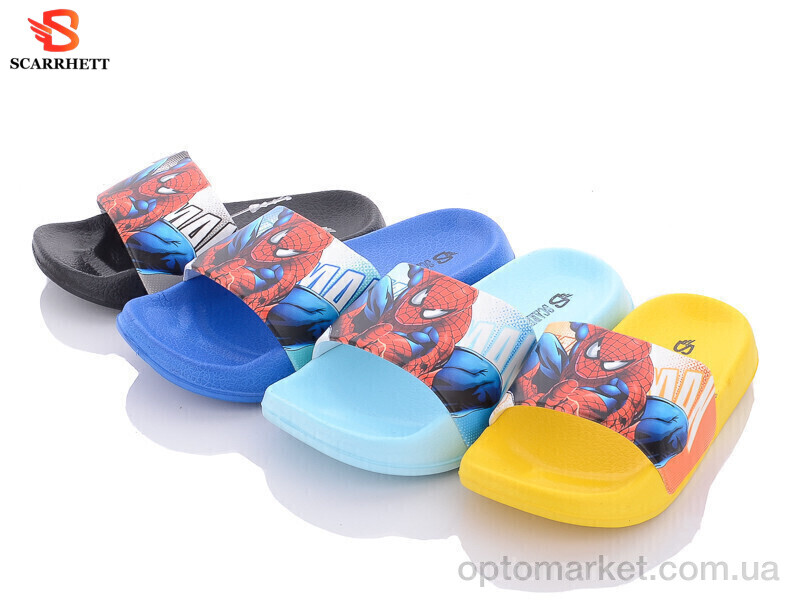 Купить Шльопанці дитячі 2434-1 mix Scarrhett мікс, фото 1