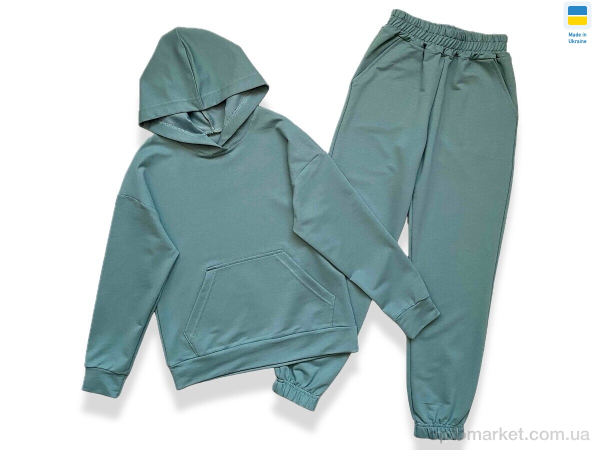 Купить Спортивний костюм дитячі 2446 зелений (128-152) LiMa зелений, фото 1