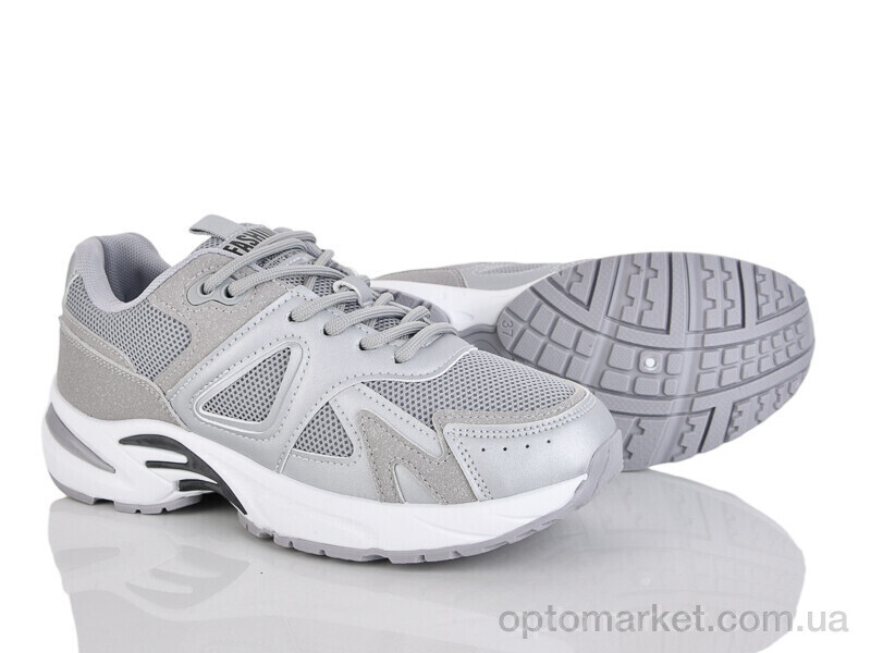 Купить Кросівки жіночі 245-65 Бабочка-Mengfuna-AESD сірий, фото 1