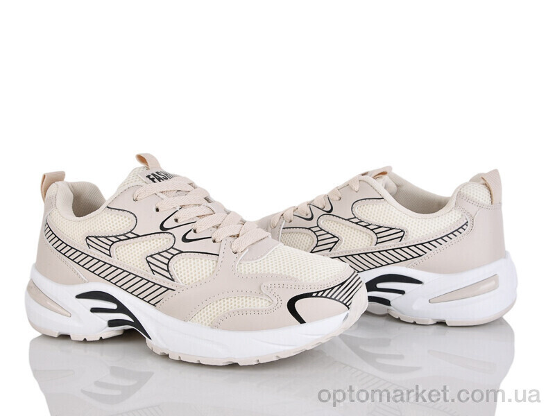 Купить Кросівки жіночі 245-72 Бабочка-Mengfuna-AESD бежевий, фото 1