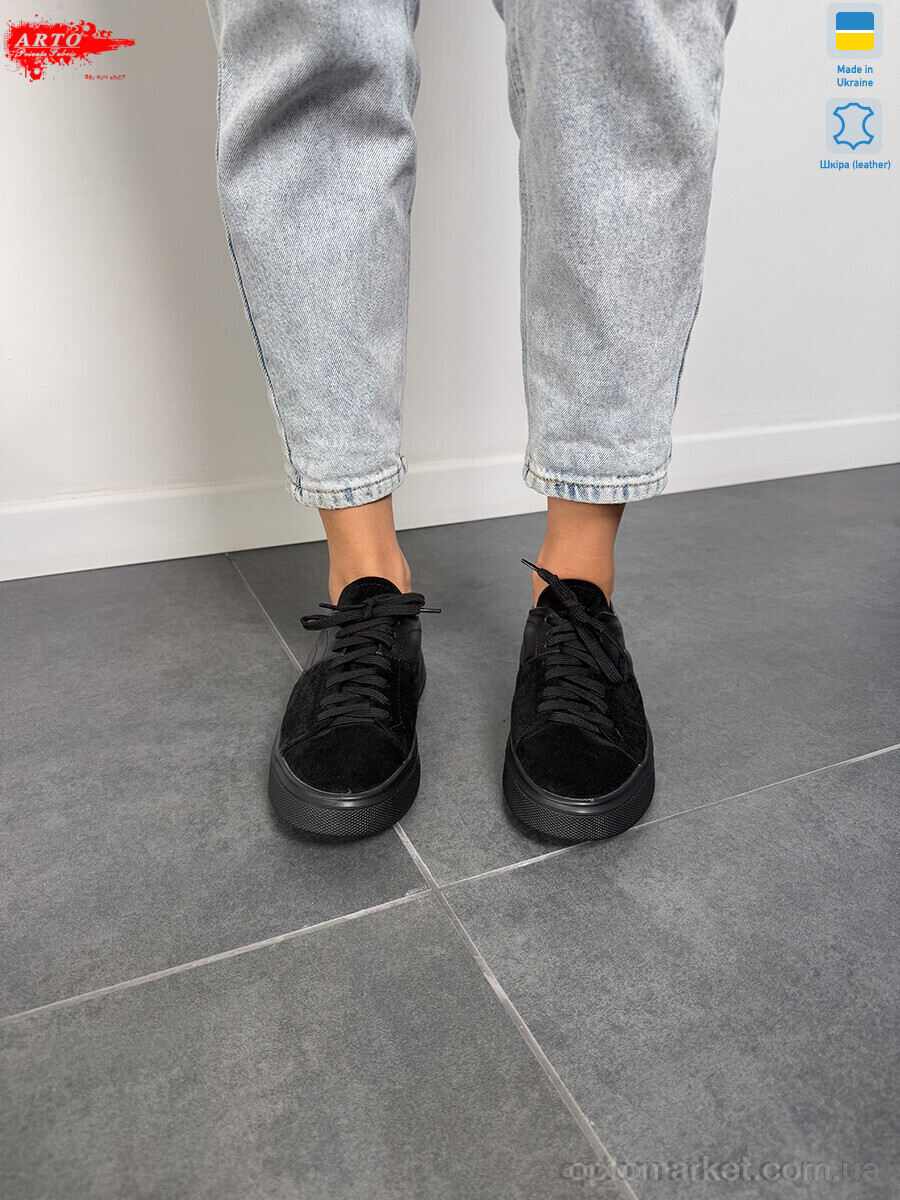 Купить Кросівки жіночі 245 чёр .з. ARTO чорний, фото 2