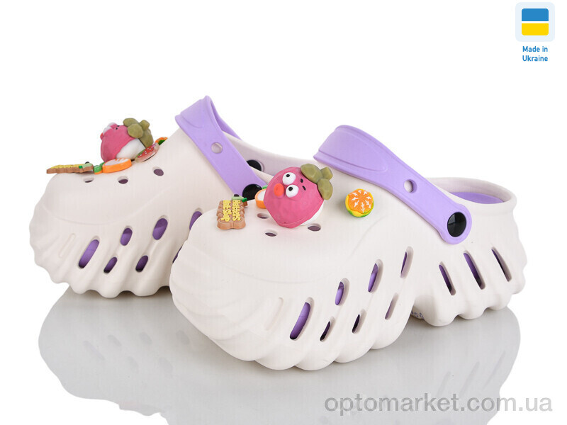 Купить Крокси жіночі 24505-375A Luck Line бежевий, фото 1