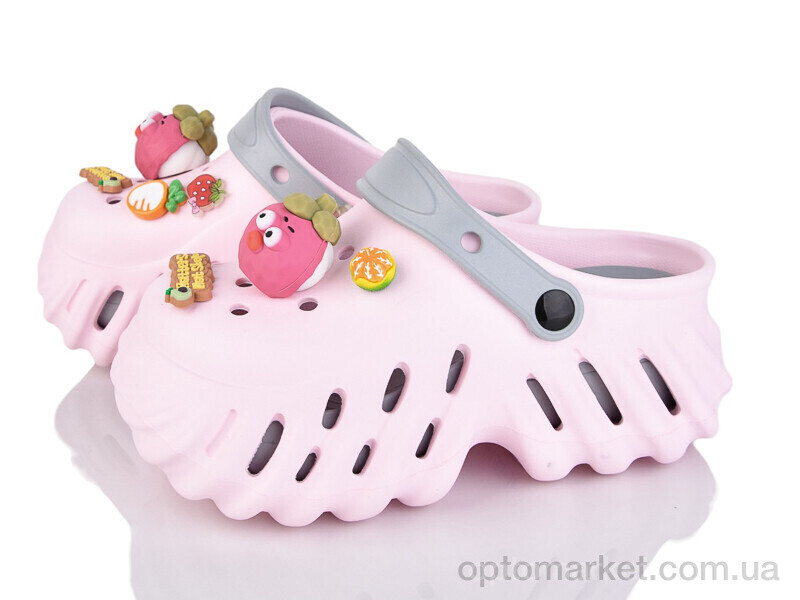 Купить Крокси жіночі 24505-389A Luck Line рожевий, фото 1