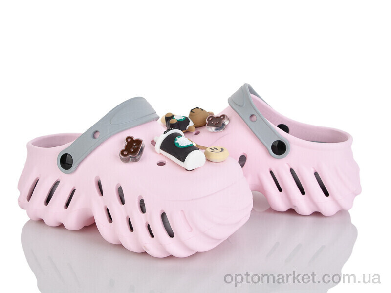 Купить Крокси жіночі 24505-389B Luck Line рожевий, фото 1