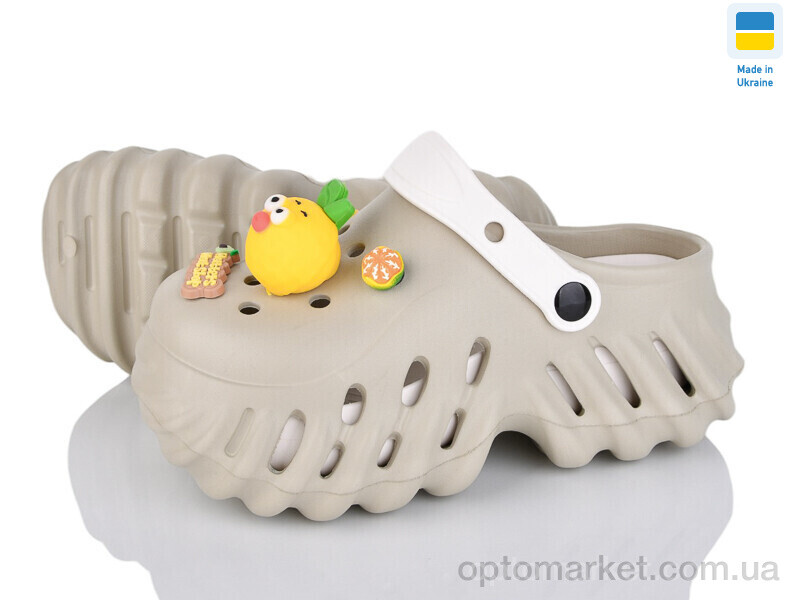 Купить Крокси жіночі 24505-399A Luck Line хакі, фото 1