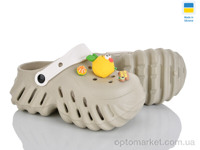 Купить Крокси жіночі 24505-399A Luck Line бежевий, фото 1