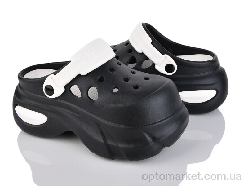 Купить Крокси жіночі 24506-361 Luck Line чорний, фото 1