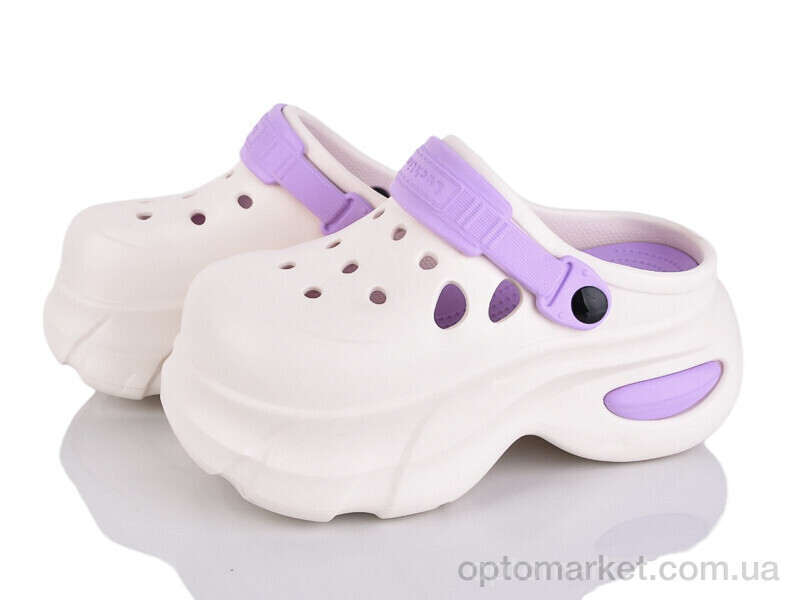 Купить Крокси жіночі 24506-375 Luck Line бежевий, фото 1