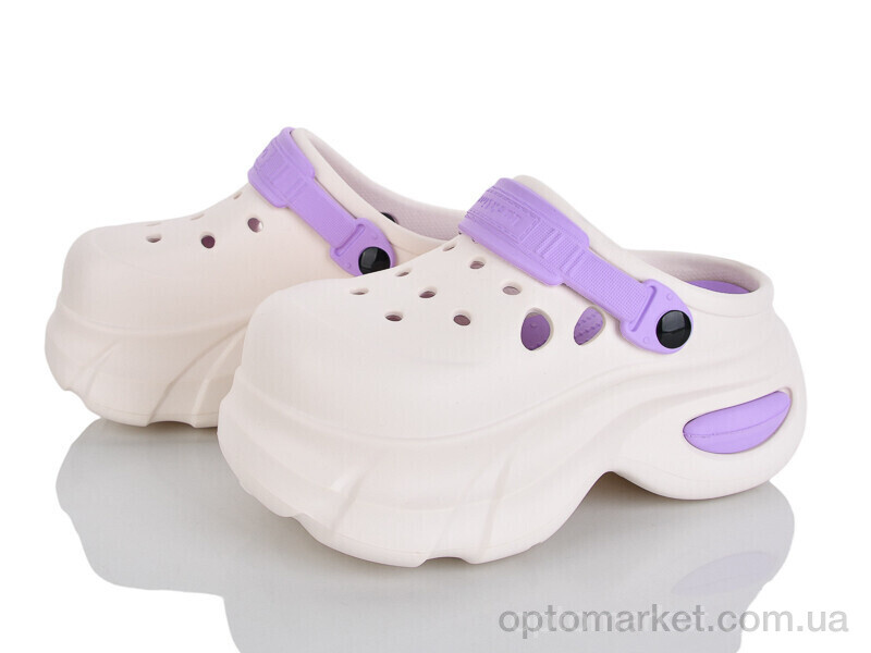 Купить Крокси жіночі 24506-375 Luck Line бежевий, фото 1