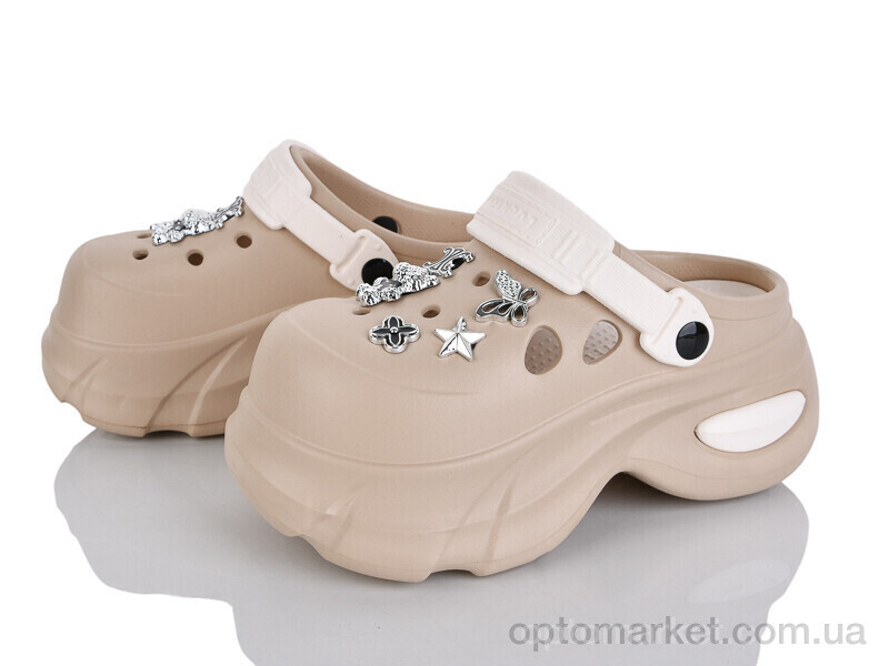 Купить Крокси жіночі 24506-381B Luck Line коричневий, фото 1